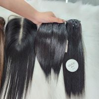 Premium Vietnamese Straight Weft Human Hair Extensions – Natural Color 5 Premium Vietnamese Straight Weft Human Hair Extensions – Natural Color