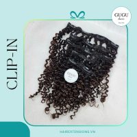 Luxury Vietnamese Kinky Curly Clip-In Human Hair Extensions | GUGU Hair 2 Luxury Vietnamese Kinky Curly Clip-In Human Hair Extensions GUGU Hair