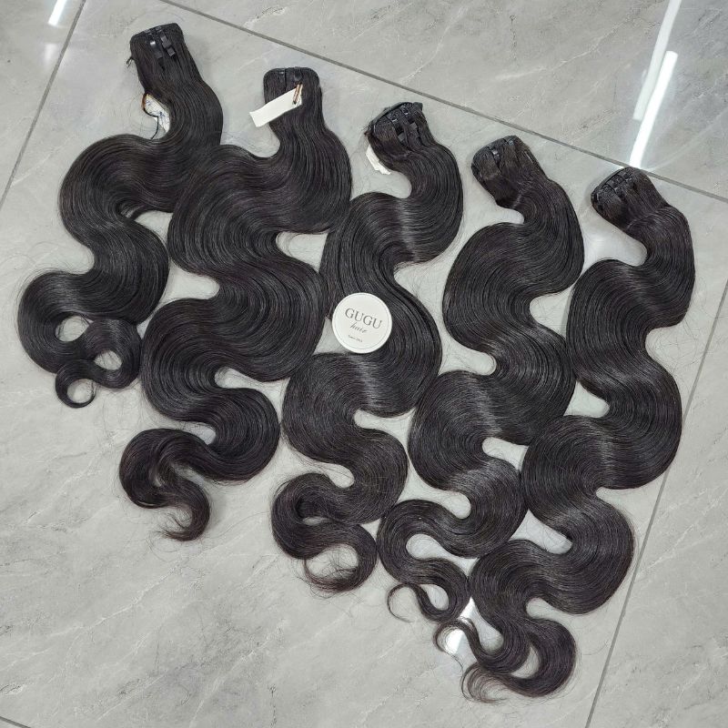 Premium Vietnamese Body Wave Hair Weft Extensions – 100% Human Hair