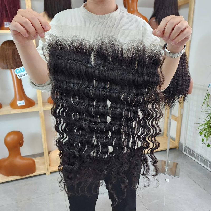 Premium Vietnamese Wavy Weft Human Hair Extensions – Natural Color