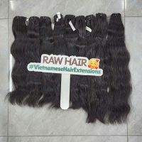 Wholesale Vietnamese Natural Wave Raw Hair Weft - Double Drawn Human Hair Extensions