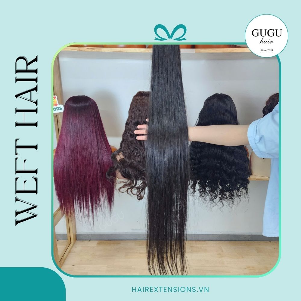 Bone Straight Human Weft Hair Extensions – Best Vietnamese Raw Human Hair Extensions Supplier