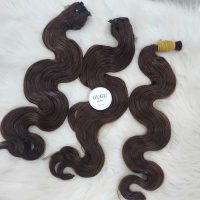 Natural Brown Body Wave Hair Extensions