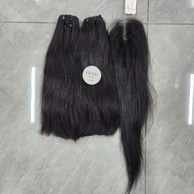 Natural Straight Vietnamese Human Hair Weft Extensions – Best Raw Hair Bundles Supplier