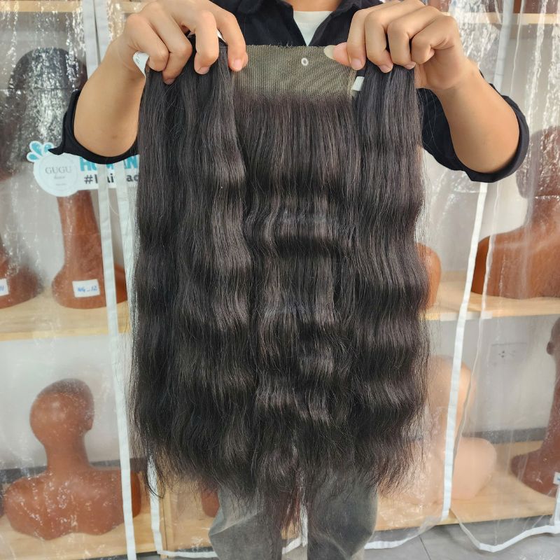 Natural Wavy Vietnamese Human Hair Weft Extensions – Best Raw Hair Bundles Supplier