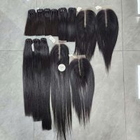 Silky Straight Vietnamese Human Hair Weft Extensions