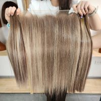 Piano Color Bone Straight Weft Hair Extensions