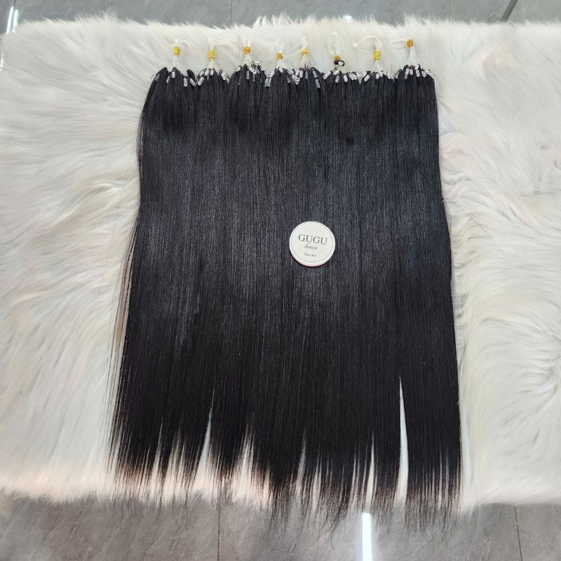#1b H6 Feather Hair Extensions