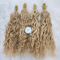 Blonde Body Wave Bulk Hair 2