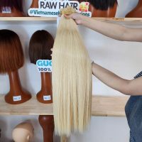 Blonde Bulk Hair Human Hair Extensions for Braiding 1