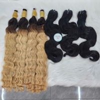 Luxury Dark Root Honey Blonde Loose Wave Virgin Hair Extensions 3