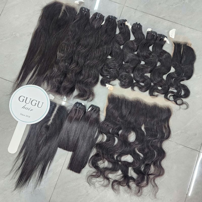 Natural Black Weft Hair Collection