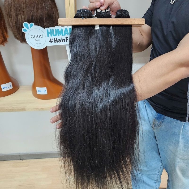 Natural Straight Weft Hair Extensions