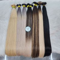 Top Picked Human Hair Extensions with Mixed Color Bone Straight Raw Vietnamese Hair 2
