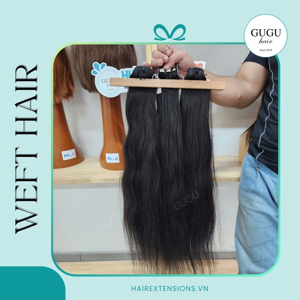 SDD Natural Straight Black Hair Weft Bundles – Luxury Vietnamese Hair