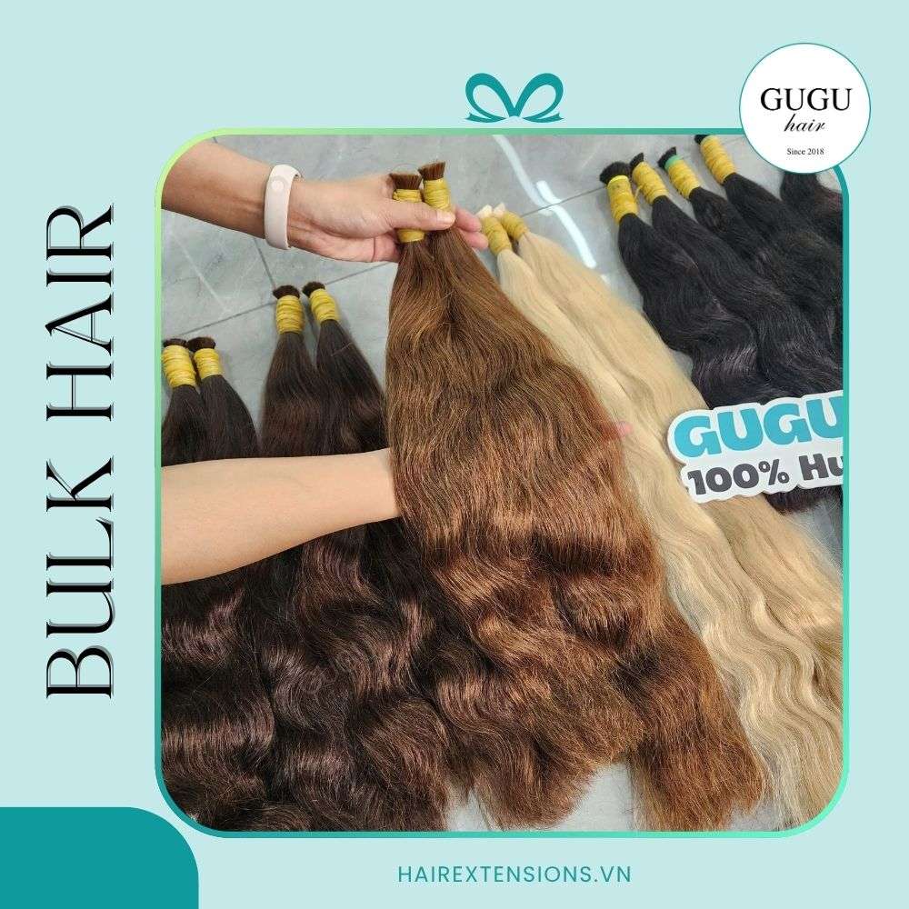 Best Raw Hair Extensions Bulk Hair