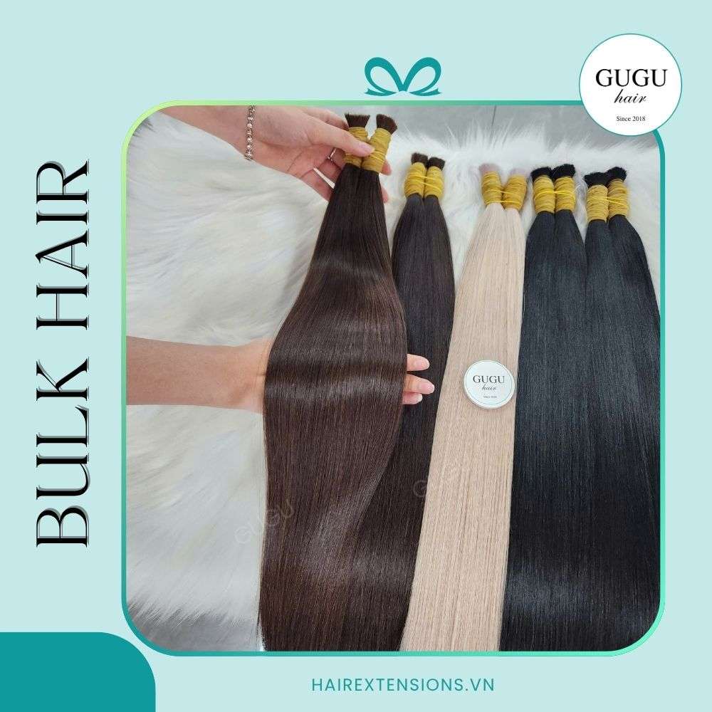 Best Raw Hair Extensions Bulk Hair