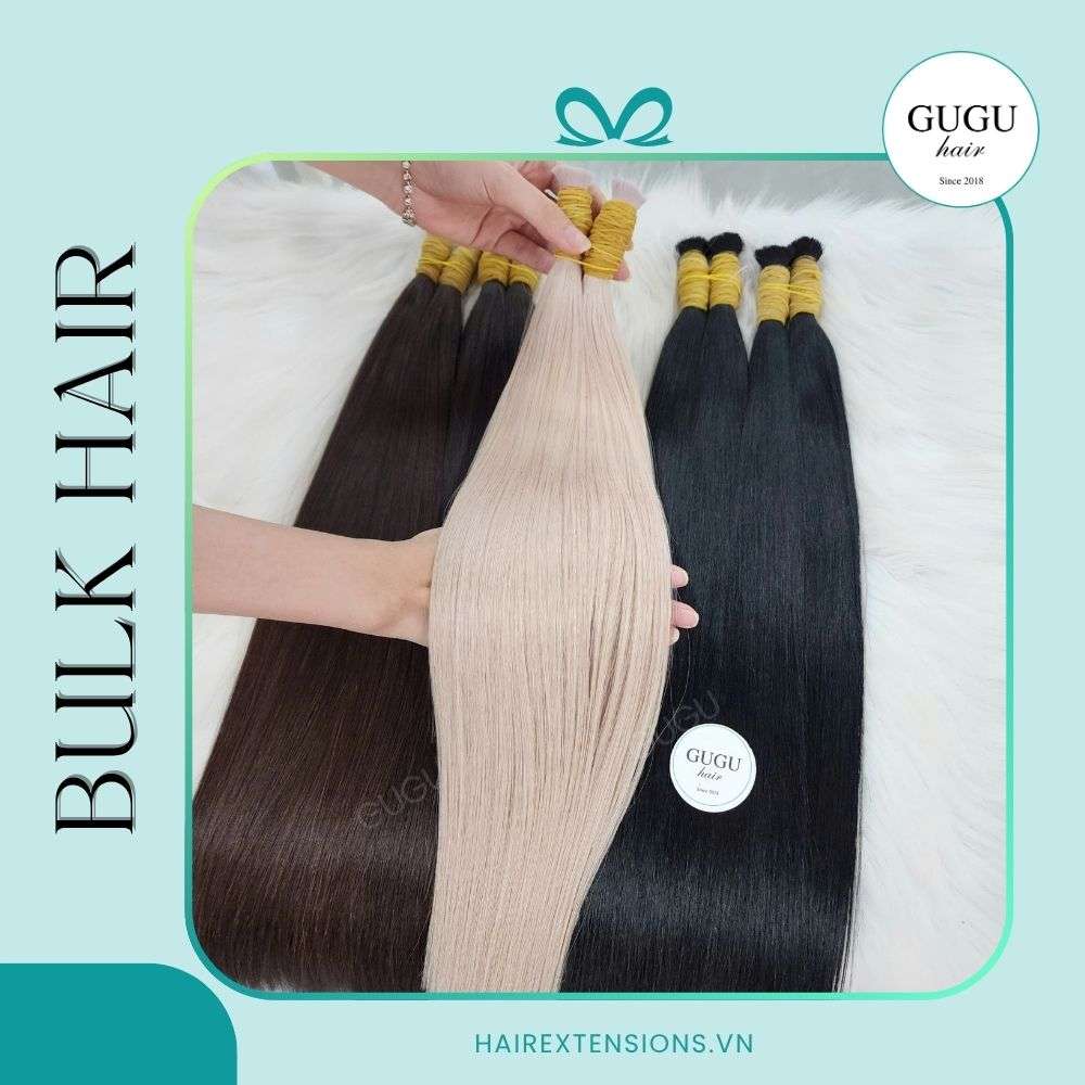 Best Raw Hair Extensions Bulk Hair