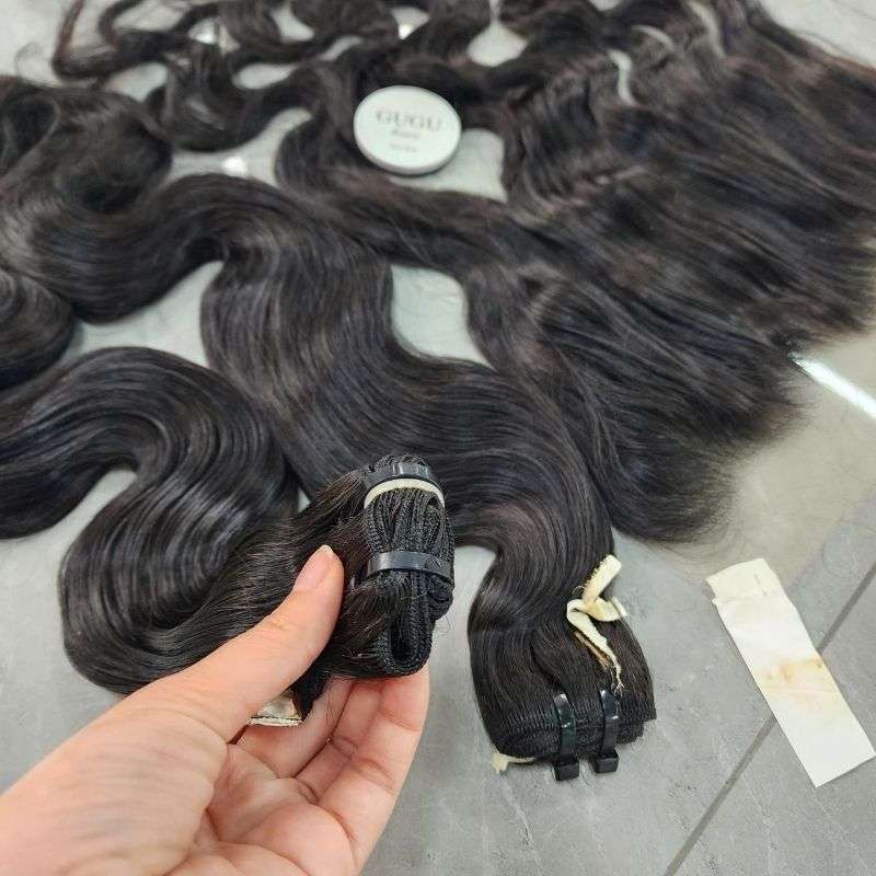 Body Wave Weft Hair with HD Lace
