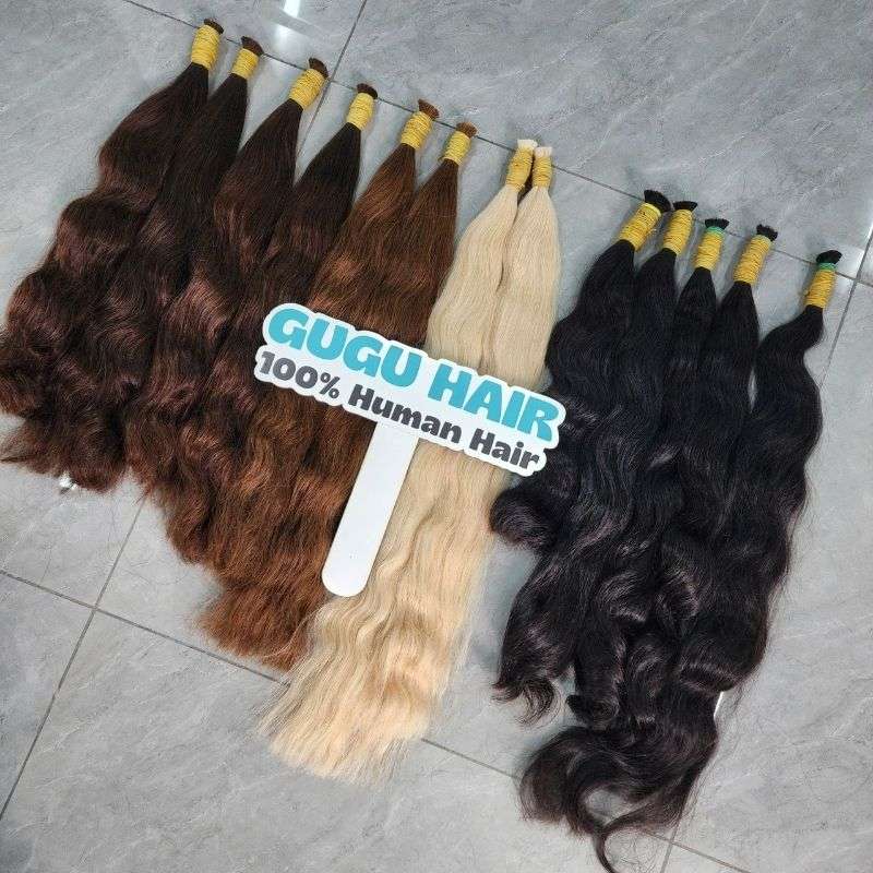 Body wave human hair extensions bulk hair